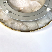 Load image into Gallery viewer, THE NEEL · Handcrafted Blue Agate Lazy Susan · India