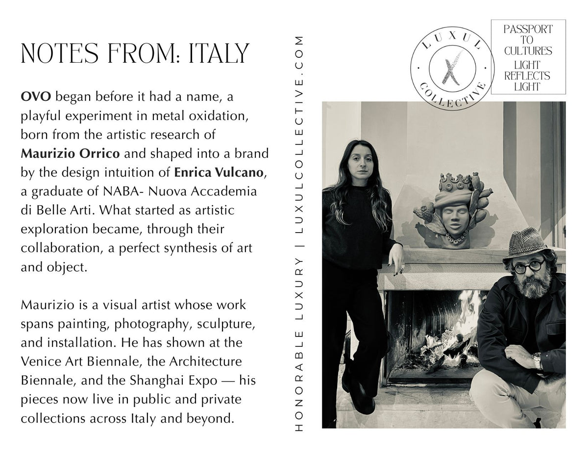 Notes From: Italy — OVO · LUXUL COLLECTIVE