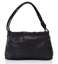 Load image into Gallery viewer, THE MAYA handcrafted leather mini shoulder bag in black — LUXUL COLLECTIVE