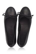 Load image into Gallery viewer, THE SRI handcrafted leather ballet flat in Black - LUXUL COLLECTIVE