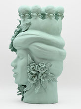 Load image into Gallery viewer, THE ALAMY — side face detail — hand-sculpted roses and leaves — limited edition MorOVO — OVO Italy — LUXUL COLLECTIVE