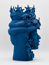 Load image into Gallery viewer, THE NETTUNO — left profile view — handcrafted ceramic sculpture by OVO Calabria Italy — LUXUL COLLECTIVE
